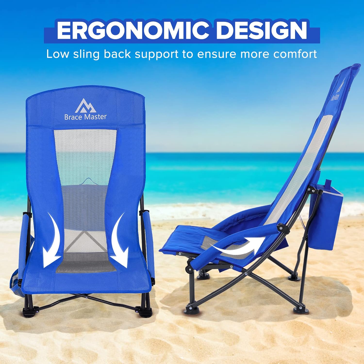 Brace Master Beach Chair Camping Chair Review - Clearwater Vibes